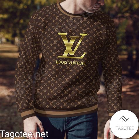 louis vuitton sweater logo|louis vuitton wool sweater.